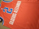 NBA 2 Gilgeous-alexander OKC Thunder 19-20 Maillot orange imprimé